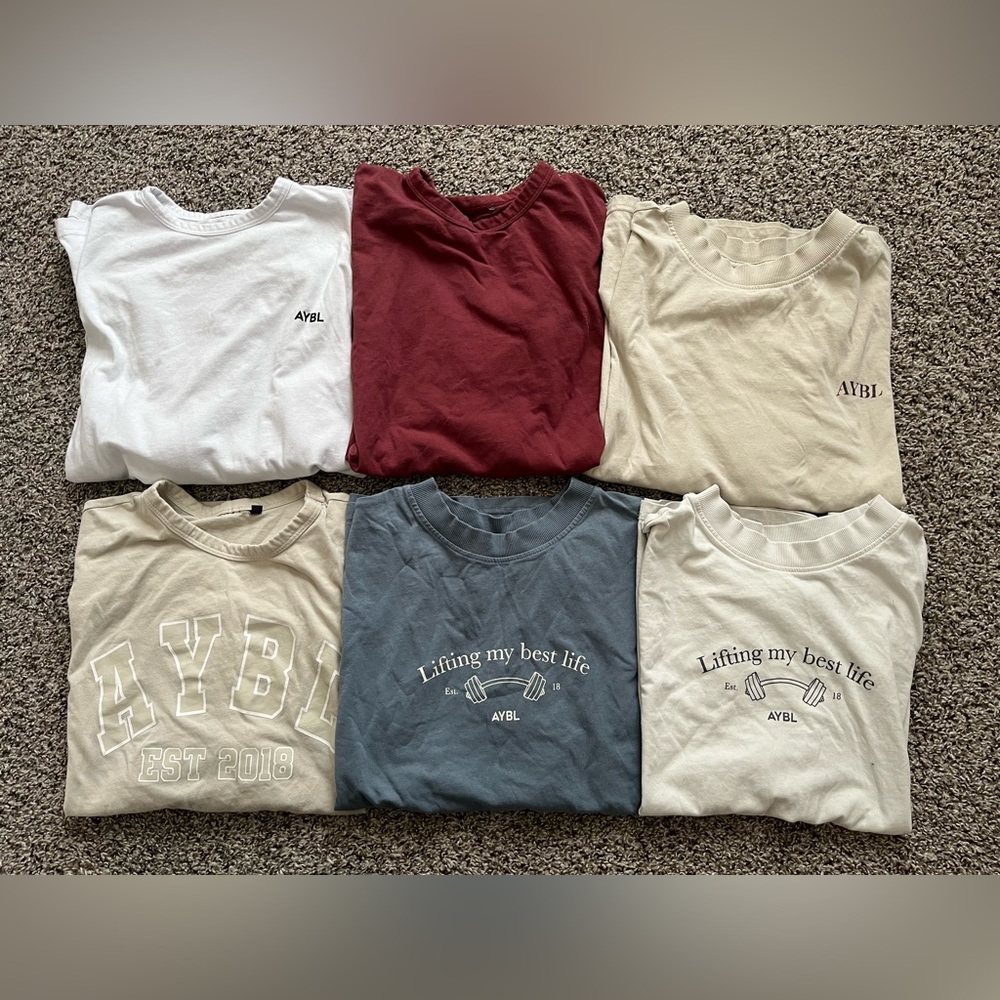 6 AYLB T-shirts